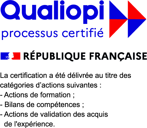 E-Santé Formation - Logotype certification Qualiopi